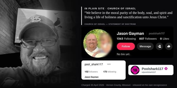 A Church of Israel member is accused of child sex abuse. His online trail is alarming